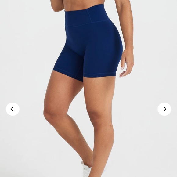oner active timeless high waisted shorts in midnight - Picture 3 of 8